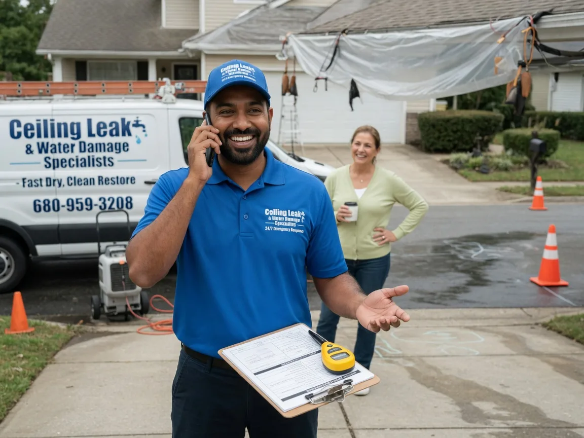 Ceiling Leak Cleanup Eagle Nest, NM FAQs